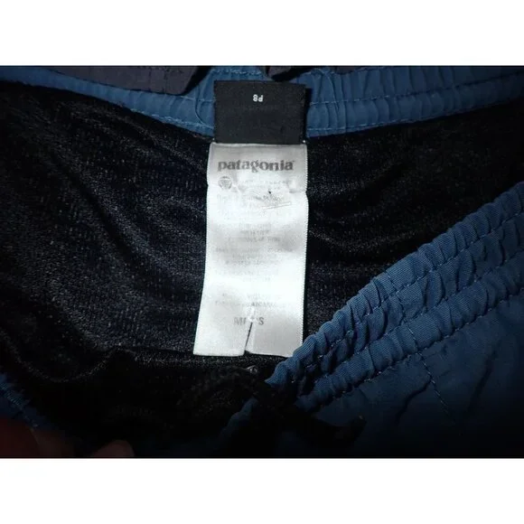 Lot Vintage Patagonia Mens M Swim Shorts Lined Blue Gray Nylon Gorpcore Trail - Picture 4 of 11